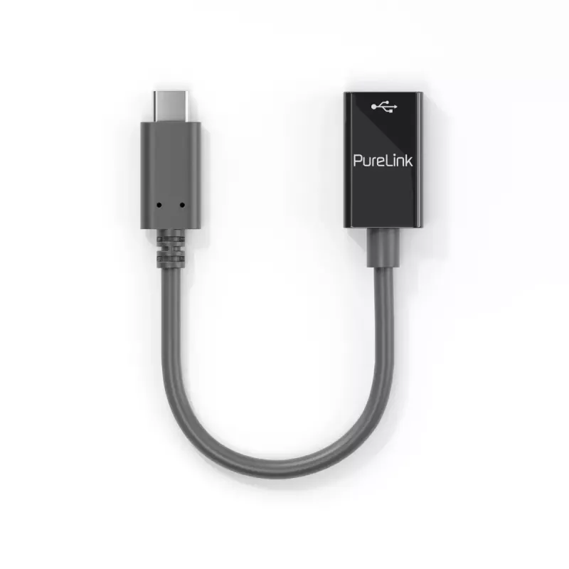 USB-Kabel PureLink IS231 0,1 m USB-C USB-A Schwarz