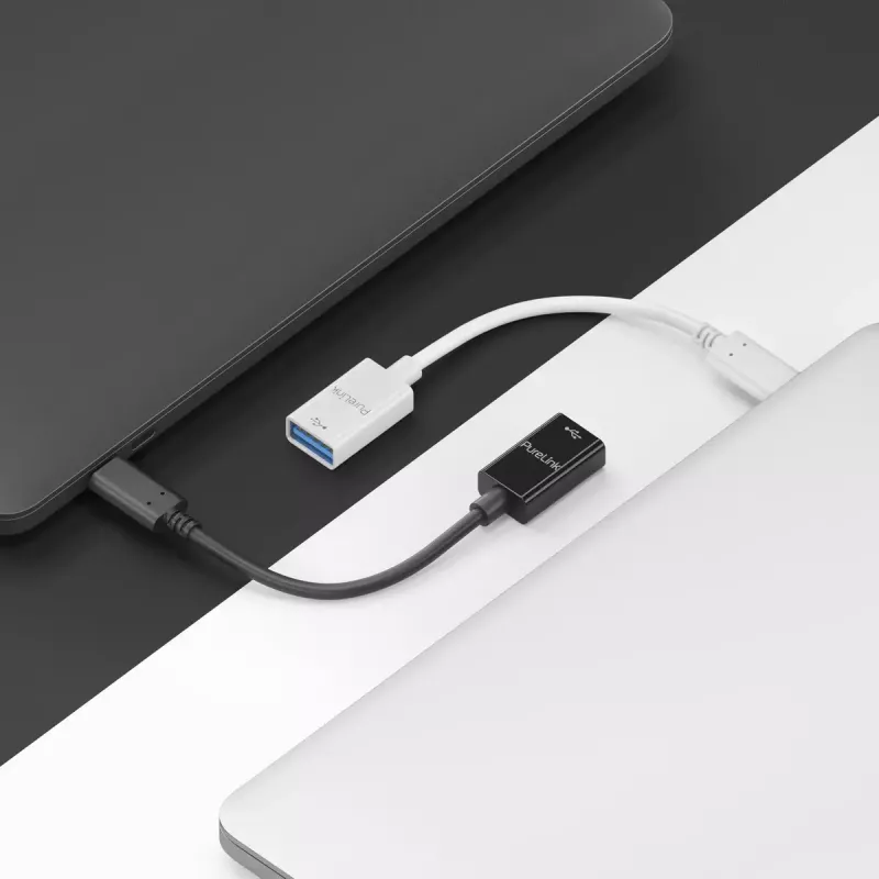 USB-Kabel PureLink IS231 0,1 m USB-C USB-A Schwarz