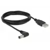 Stromkabel DeLOCK 85588 USB A 1,5 m Schwarz