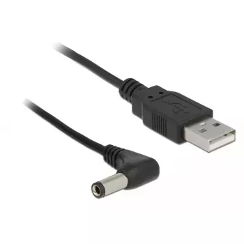 Stromkabel DeLOCK 85588 USB A 1,5 m Schwarz