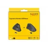 Maus Office DeLOCK 12622 Rechtshänder RF Wireless Optisch 1000 DPI