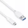 USB-Kabel PureLink IS2610-010 USB 3.2 Gen 2 1m USB-C USB-A Weiß