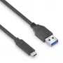 USB-Kabel PureLink IS2611-010 USB 3.2 Gen 2 1m USB-C USB-A Schwarz