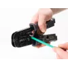 Crimpzange mit Abisolierer und Netzwerktester DeLOCK 90510