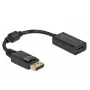 Adapter DisplayPort 1.1 Stecker auf HDMI Buchse DeLOCK 61011