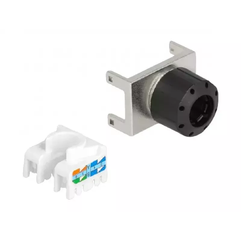 Keystone-Modul RJ45-Buchse auf LSA DeLOCK 87036