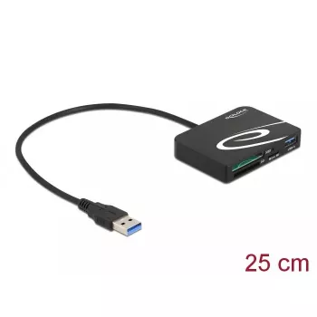 Kartenleser DeLOCK 91756 Schwarz MicroSD SD MMC USB 5 Mbit/s