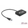Kartenleser DeLOCK 91756 Schwarz MicroSD SD MMC USB 5 Mbit/s