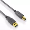 USB-Kabel PureLink DS2000-100 10 m USB 2.0 USB A USB B Schwarz