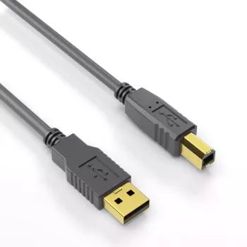 USB-Kabel PureLink DS2000-100 10 m USB 2.0 USB A USB B Schwarz