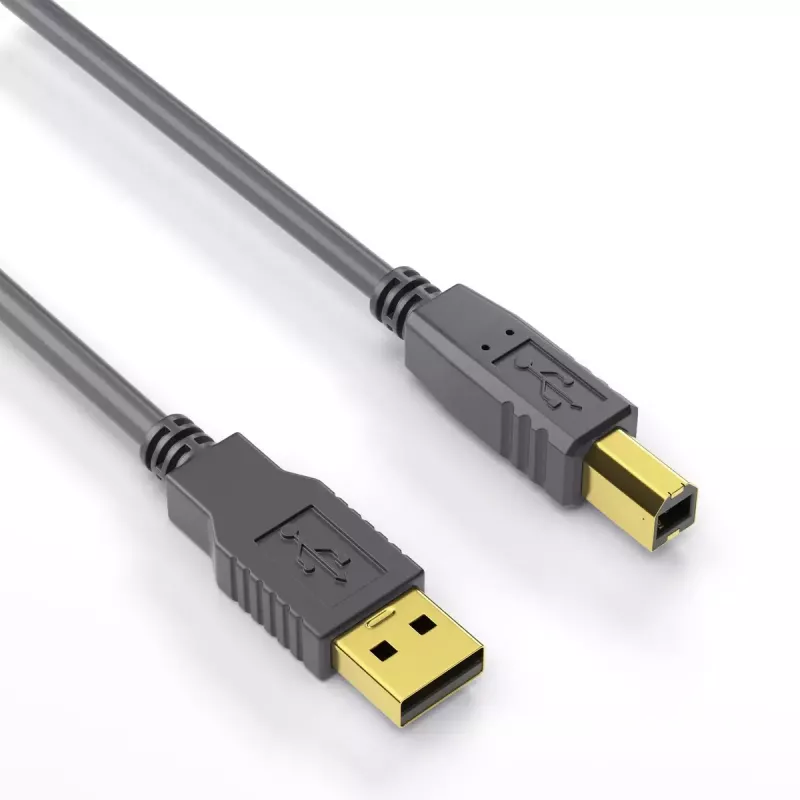 USB-Kabel PureLink DS2000-100 10 m USB 2.0 USB A USB B Schwarz