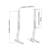 Monitorständer PureLink PM-TVS-02 Schwarz 165,1 cm 35 kg