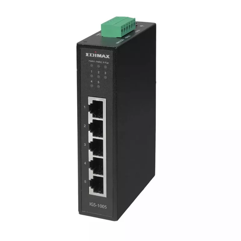 Unmanaged Switch Edimax IGS-1005 L2 Gigabit Ethernet 5 Ports