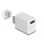 Smart-Steckdose DeLOCK 11828 Innenbereich Wi-Fi 2 A Weiß