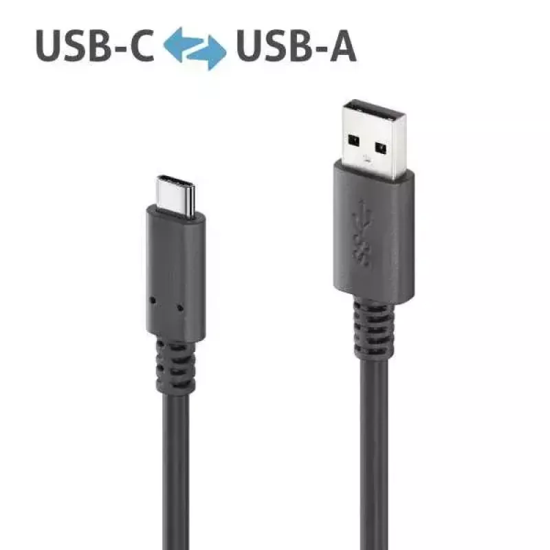 USB-Kabel PureLink PI6100-020 2m USB 3.2 Gen 2 USB A USB C Schwarz