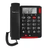 Analoges Telefon amplicomms BigTel 50 Alarm Plus Anruferkennung Dunkelgrau