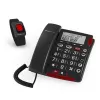 Analoges Telefon amplicomms BigTel 50 Alarm Plus Anruferkennung Dunkelgrau