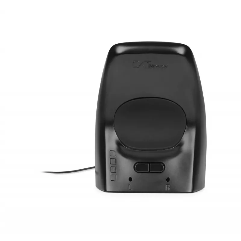 BakkerElkhuizen DXT 3 Maus kabellos, beidhändig, optisch, RF Wireless, 2400 DPI, Schwarz
