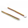 DeLOCK Verbindungskabel für 3‑Pin Kameramodule V8 10 cm Schwarz Rot Gelb