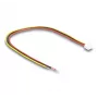 DeLOCK Verbindungskabel für 3‑Pin Kameramodule V8 10 cm Schwarz Rot Gelb