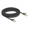DeLOCK RJ45 Netzwerkkabel Cat.6A S/FTP 10m Schwarz