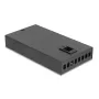 Netzwerkkabel DeLOCK Glasfaser-Desktop-Abschlussbox 8 Port SC Simplex Schwarz