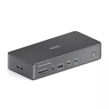 Laptop-Dock PureLink VL-D200 Kabelgebunden Grau USB Power Delivery HDMI 2.0