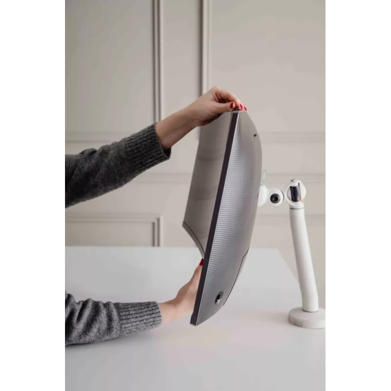 BakkerElkhuizen BE Flexible Single Weiß, Klemme, 10 kg, 43,2 cm (17 Zoll), 88,9 cm (35 Zoll), 100 x 100 mm, Weiß
