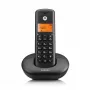 Schnurloses DECT-Telefon MOTOROLA E201 — kabelloses Mobilteil mit Freisprechfunktion, bis zu 50 Anmeldungen