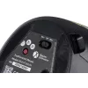 BakkerElkhuizen FastForward Maus, rechtshändig, vertikales Design, optisch, RF Wireless + Bluetooth + USB Typ-C, 500 DPI, grau