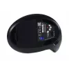 BakkerElkhuizen FastForward Maus, rechtshändig, vertikales Design, optisch, RF Wireless + Bluetooth + USB Typ-C, 500 DPI, grau