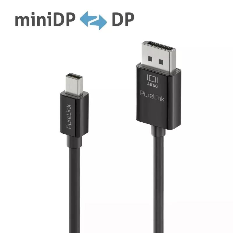 DisplayPort-Kabel PureLink IS2121-030 3 m Mini DisplayPort Schwarz