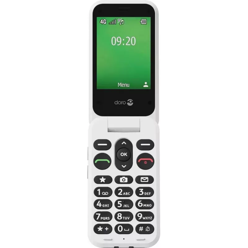 Feature Phone Doro Leva E22 2.8 Zoll 0,3 MP Schwarz Weiß