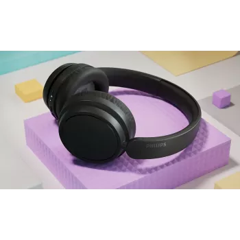 Headset Philips TAH5209BK/97 (5000er Serie) — Kabelloses Bluetooth-Over-Ear, 20–20000 Hz, 10 m Reichweite, 223 g, schwarz