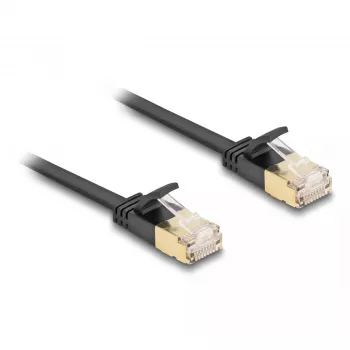 Netzwerkkabel DeLOCK RJ45 Cat.6A Stecker auf Stecker U/FTP 5m schwarz