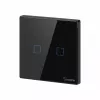 Touch-Lichtschalter Sonoff T3 EU TX WiFi RF 433 2-Kanal – wandmontierter smarter Schalter, EU-Touchpanel