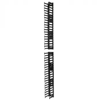 APC AR7580A NetShelter SX Vertikale Kabelführung, 42HE, 750 mm breit, Schwarz, TAA (2 Stück)