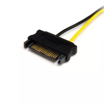 StarTech.com 15,2 cm SATA-Strom auf 8-Pin PCI Express Grafikkarten-Stromkabel-Adapter