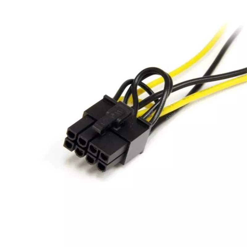 StarTech.com 15,2 cm SATA-Strom auf 8-Pin PCI Express Grafikkarten-Stromkabel-Adapter