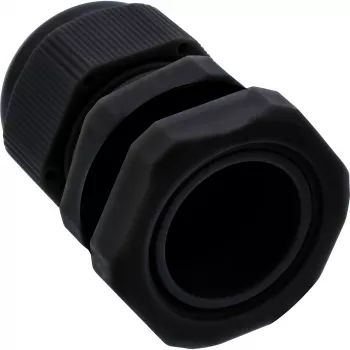 InLine Kabelverschraubung Nylon IP68 3,5 - 6 mm schwarz 10 Stk., Neopren, Nylon, Schwarz, 43 g, 80 mm, 120 mm, 25 mm