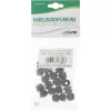 InLine Kabelverschraubung Nylon IP68 3,5 - 6 mm schwarz 10 Stk., Neopren, Nylon, Schwarz, 43 g, 80 mm, 120 mm, 25 mm