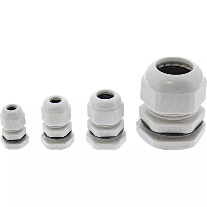 InLine Kabelverschraubung Nylon IP68 4 - 8 mm grau 10 Stk.