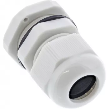 InLine Kabelverschraubung Nylon IP68 3,5 - 6 mm grau 10 Stück