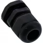 Kabelverschraubung InLine 44012B Nylon IP68 für Kabel Ø6–12 mm, schwarz, 10er-Pack