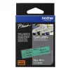 Brother FLE-7511 Beschriftungsband Schwarz auf Grün