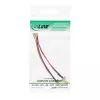 InLine Lüfteradapter 3pin Buchse / 2x 3pin Stecker ca. 0,10m