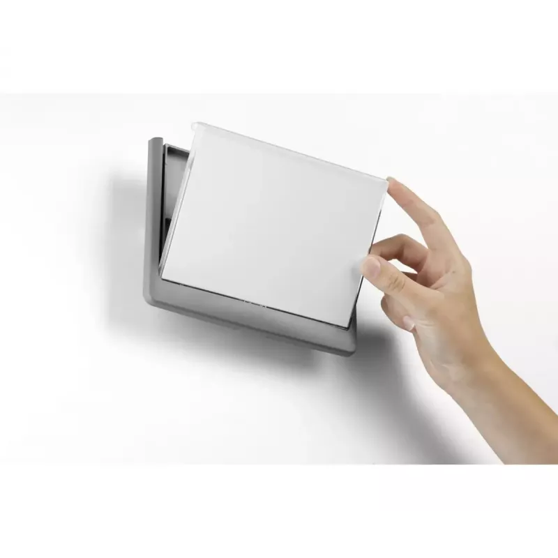 Schilderhalter Durable 486637 A5 Kunststoff Graphit
