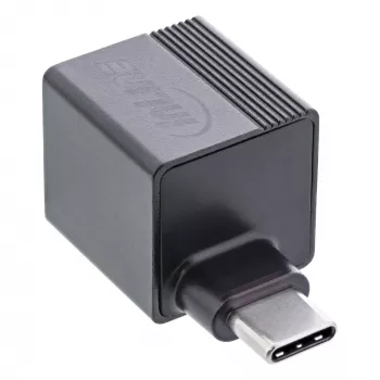 InLine USB 3.2 auf 1Gb/s Netzwerkadapter, USB-C auf RJ45