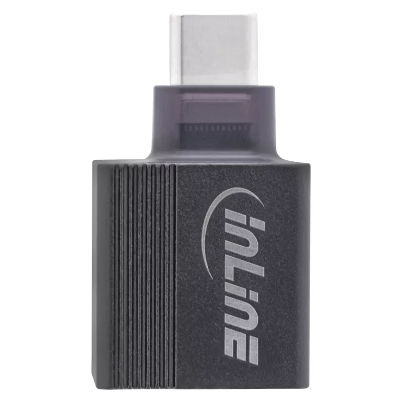 InLine USB 3.2 auf 1Gb/s Netzwerkadapter, USB-C auf RJ45