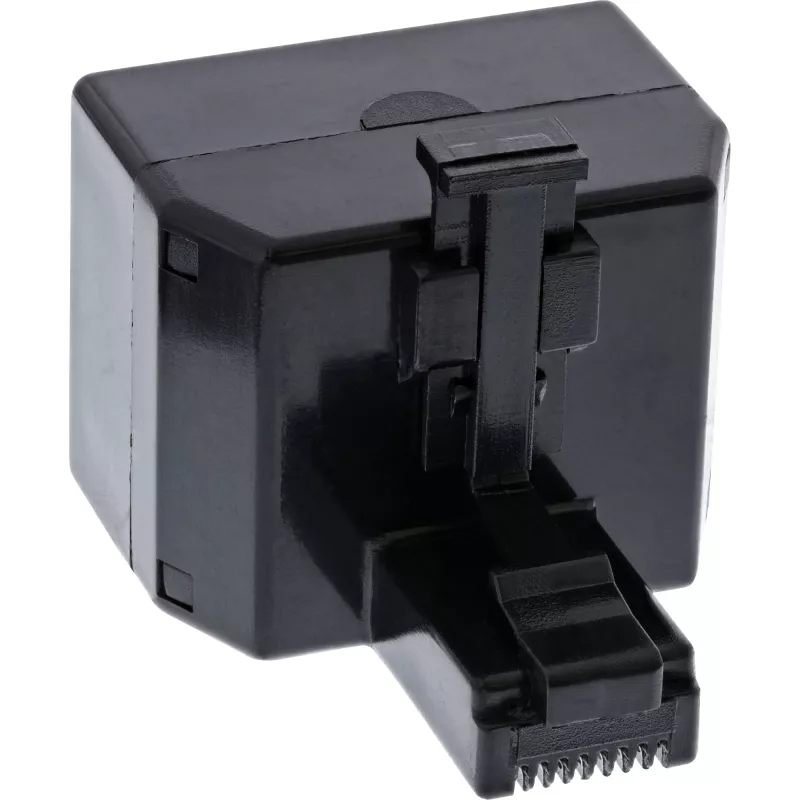 InLine ISDN-Verteilerrack 1x RJ45 M / 2x RJ45 F ohne Abschlusswiderstand